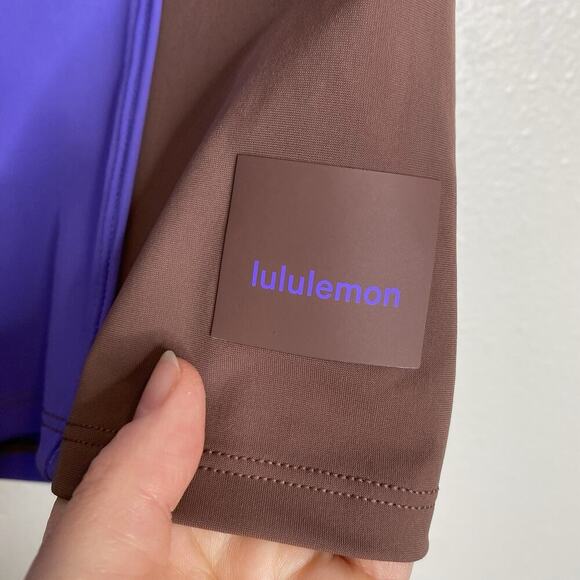 Lululemon Shorts‎ 8 Womens Hike To Swim Zip Front 6" High Rise - Picture 6 of 7